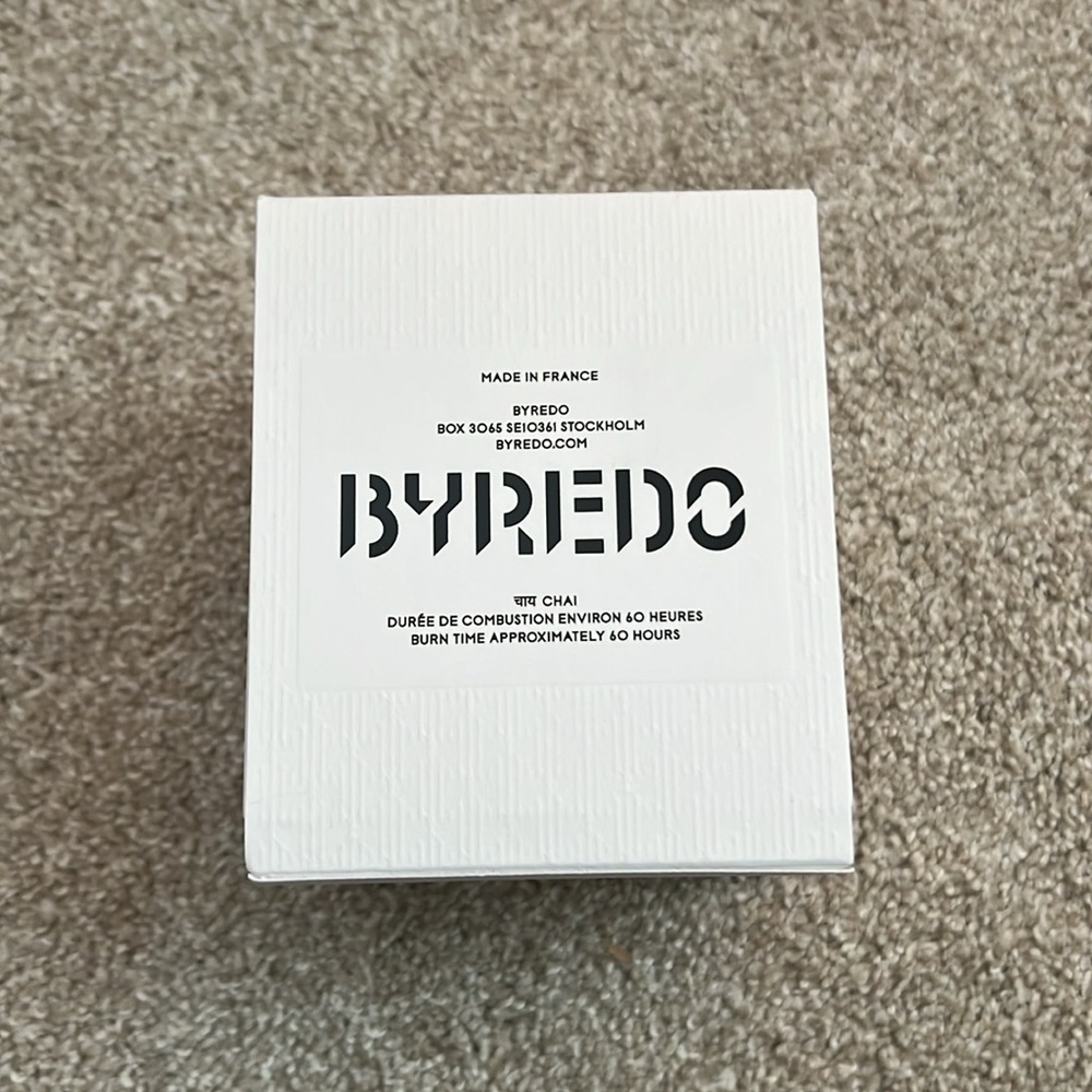 Byredo Chai Candle 8.4oz